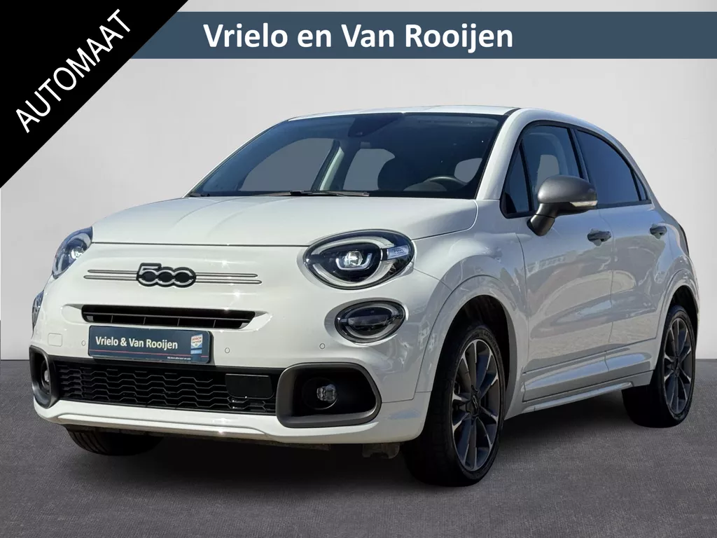 Fiat 500 X Cross 1.5 Hybrid Sport | Automaat | Clima | ACC | Navi | LED-lichtpakket | PDC | ( Vesteging - Nieuwegein )