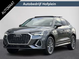 Audi Q3 Sportback 35 TFSI Automaat S Edition | &euro; 1.000 INRUILPREMIE | 19" Lichtmetalen Velgen | Climate Control | Panorama-schuifdak |  Audi sound system | Navigatie| Audi virtual cockpit | Lederen Bekleding | S Line exterieur( Vestiging - Vianen Tel: 0347-371248 )