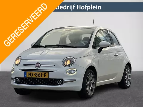 Fiat 500 1.2 | Airco | Panorama Dak | Audio | Lichtmetalen velgen | Parkeer Sensoren | Stoelverwarming (Vestiging Vianen)
