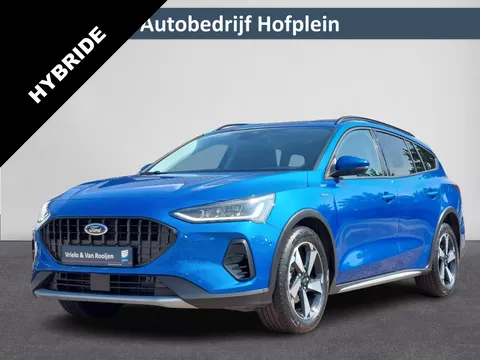 Ford Focus Wagon 1.0 EcoBoost Hybrid Automaat Active X | Cimate Control | Full Map Navigatie | Camera | B&amp;O Audio incl. 9 Speakers | Adaptieve Cruise | Digitaal Dashboard | Apple Car play/Android Auto | 17&quot;LM-Velgen | PDC | KeylessGo | LED Verlichting | | Camera  (Vestiging - Vianen )