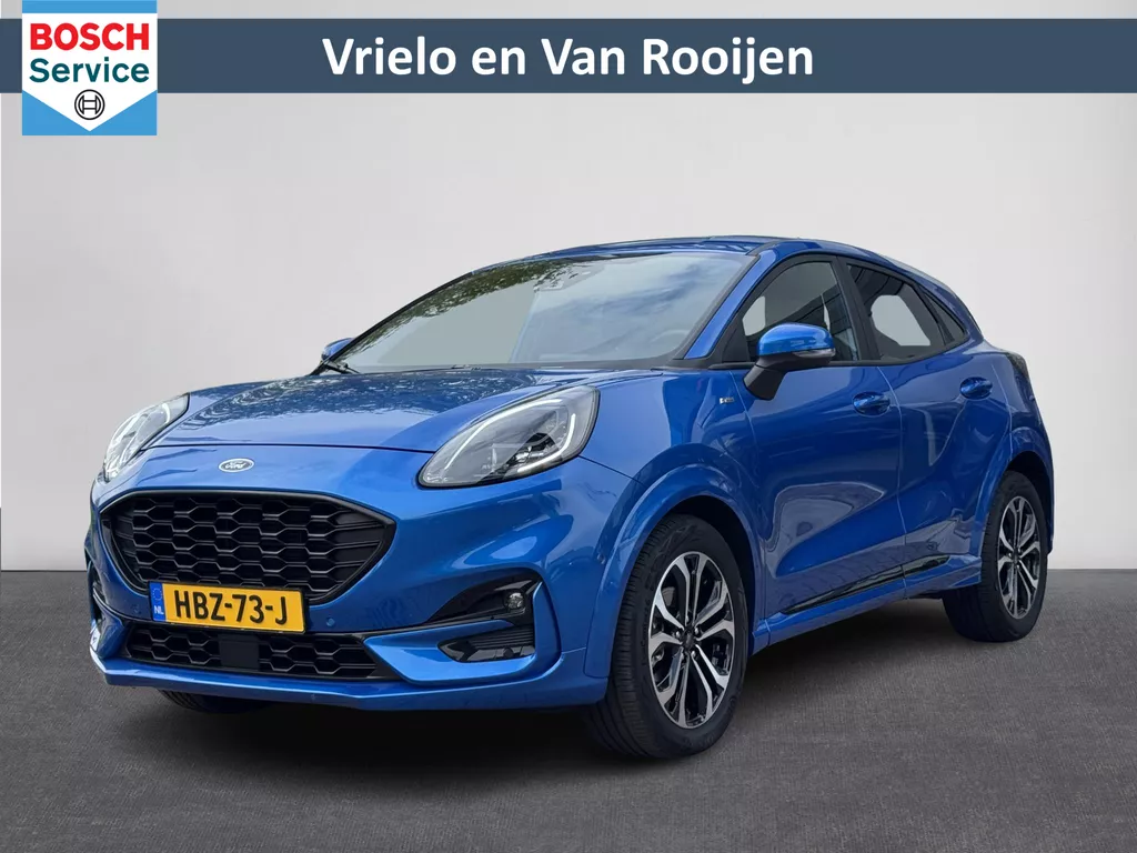 Ford Puma 1.0 EcoBoost Hybrid 125PK Automaat ST-Line Dual Zone Climate | LED Verlichting | Digitaal Dashboard | Camera | KeylessGo | 17&quot; Lmv | Stoel-en Stuurverwarming | Apple Carplay/Android Auto | SportStoelen ( Vestiging - Nieuwegein )