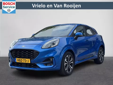 Ford Puma 1.0 EcoBoost Hybrid 125PK Automaat ST-Line Dual Zone Climate | LED Verlichting | Digitaal Dashboard | Camera | KeylessGo | 17&quot; Lmv | Stoel-en Stuurverwarming | Apple Carplay/Android Auto | SportStoelen ( Vestiging - Nieuwegein )