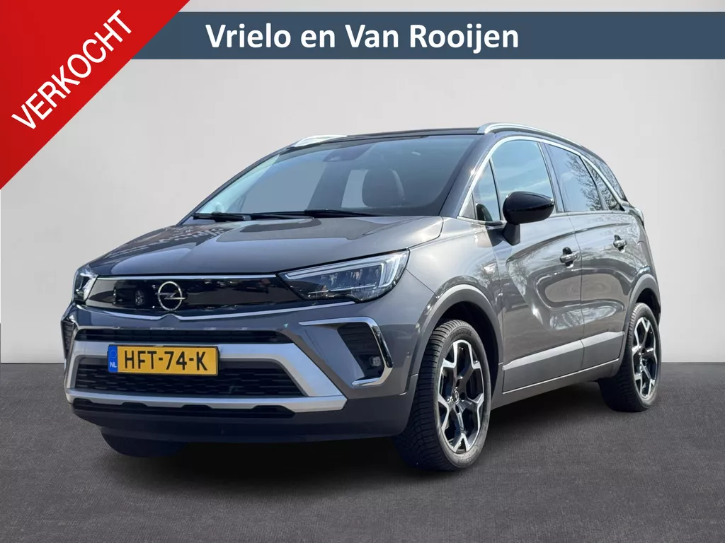 Opel Crossland 1.2 Turbo Ultimate | Automaat | Pano | Cruise | Camera | Elektrische ramen | Stoel/ Stuur verwarming | Navi | ( Vestiging - Nieuwegein )